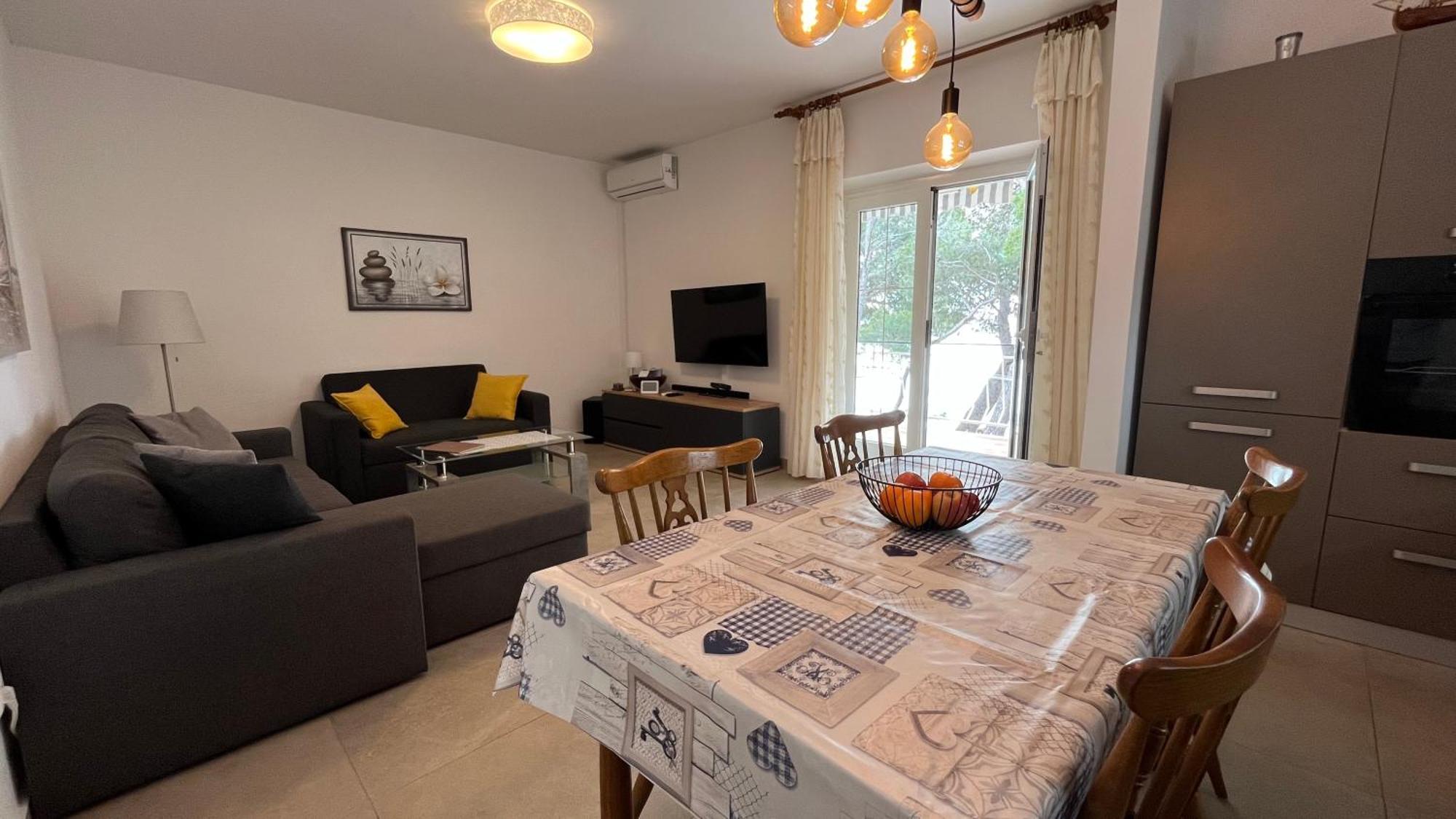Sidus Maris, Spacious Seaside Apartment With Free Parking Martinšćica Exterior foto